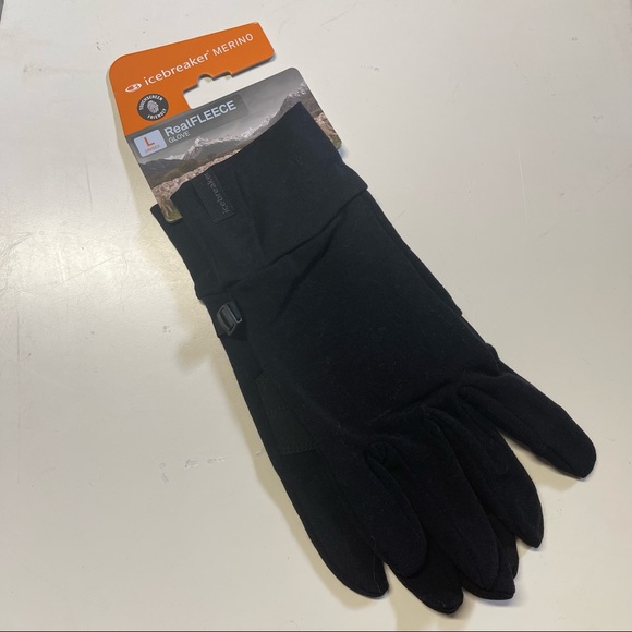 Icebreaker Accessories - NWT Icebreaker Sierra gloves black unisex wool